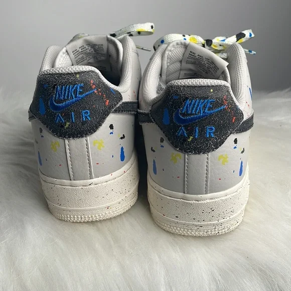 Nike | Air Force 1’07 LV8 Low Paint Splatter CZ0339-001 - Picture 10 of 11